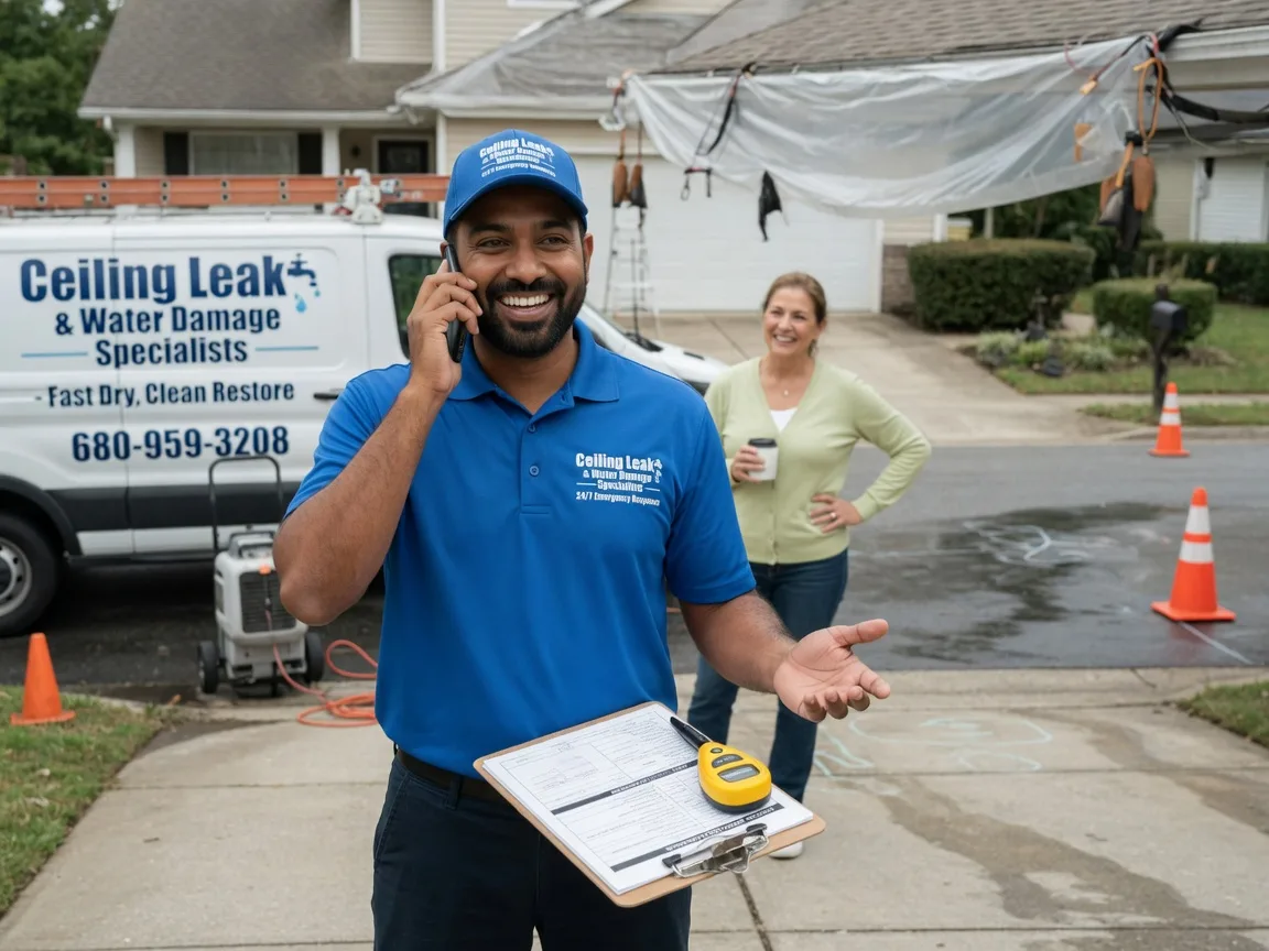 Ceiling Leak Cleanup Silver Lake, NY FAQs